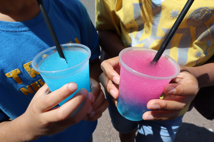Slush-ice drinks not to be given to under-4s, warns FSA