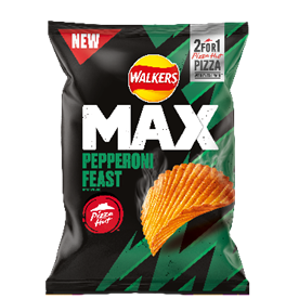 Walkers partners with Pizza Hut to deliver ‘MAX-IMUM Flavour’