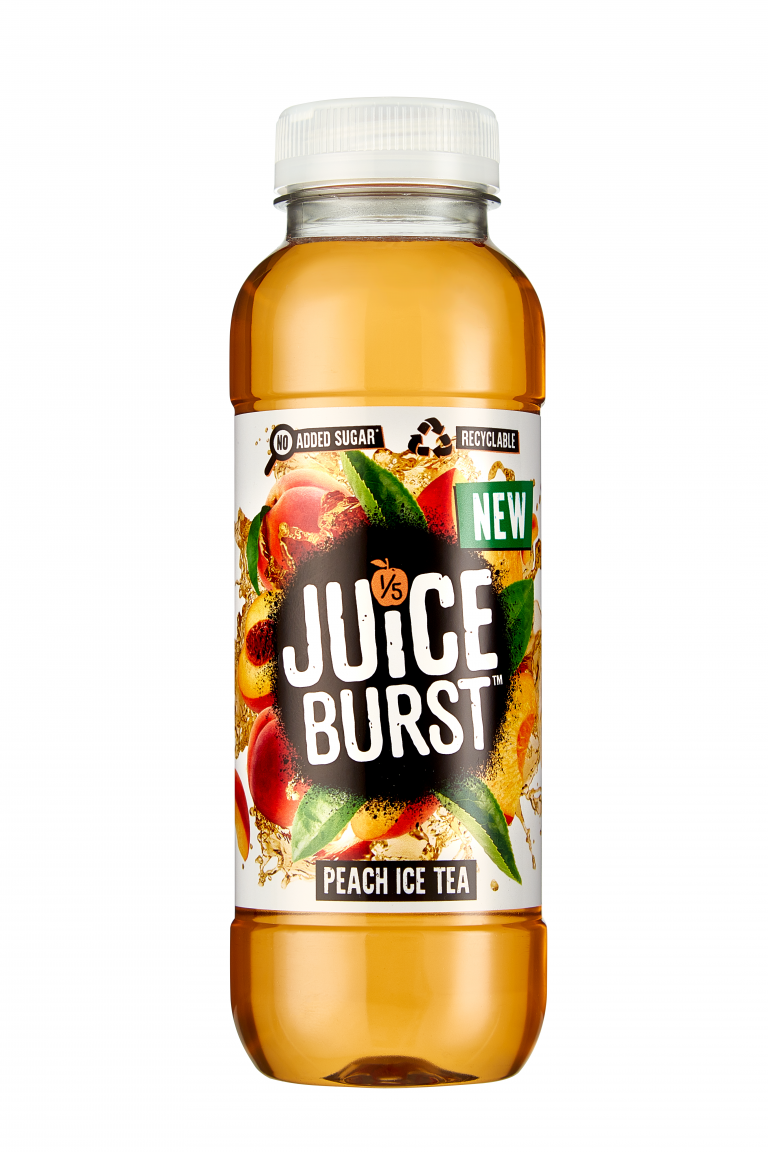 Purity Soft Drinks expands range by launching Juice Burst Peach Ice Tea