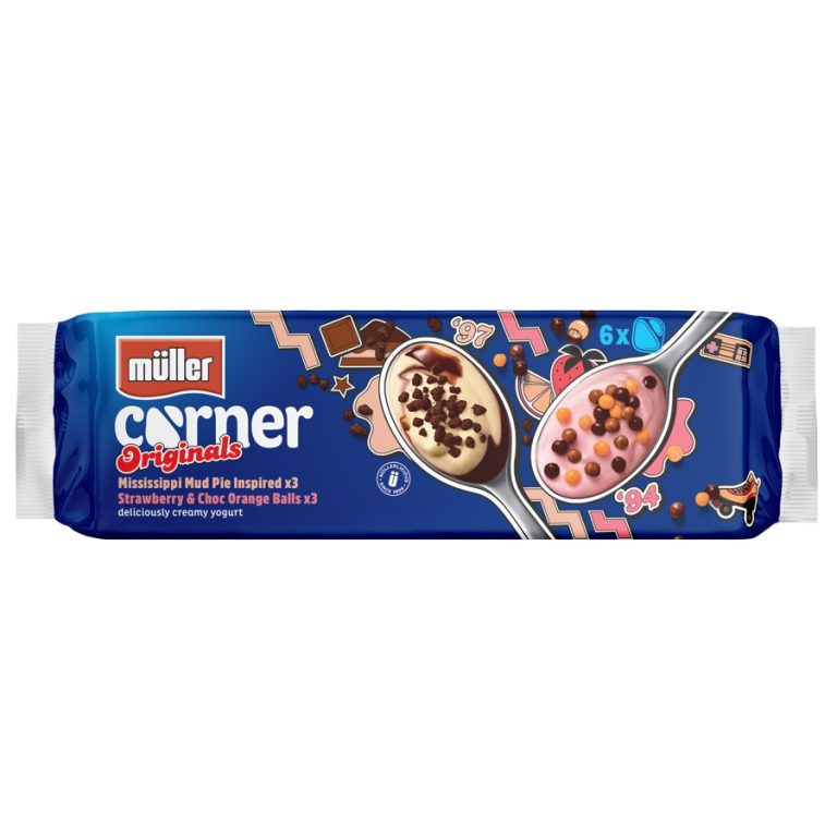 New Müller Corner Originals brings retro trend to yogurt aisle
