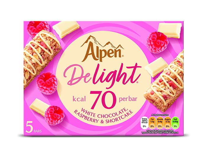 Alpen introduces new and improved Alpen Delight bars