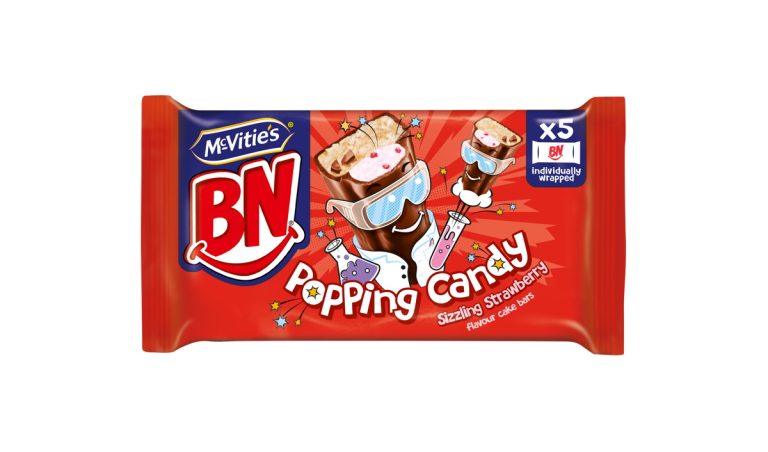 McVitie’s launches new BN Popping Candy Cake Bars