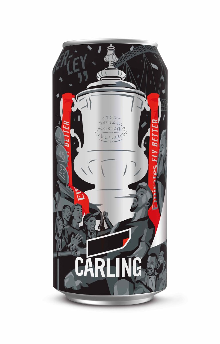 Carling launches limited-edition FA Cup-inspired cans