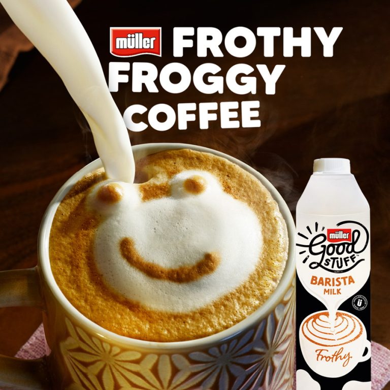 Müller launches multimillion campaign for new Good Stuff Barista Milk