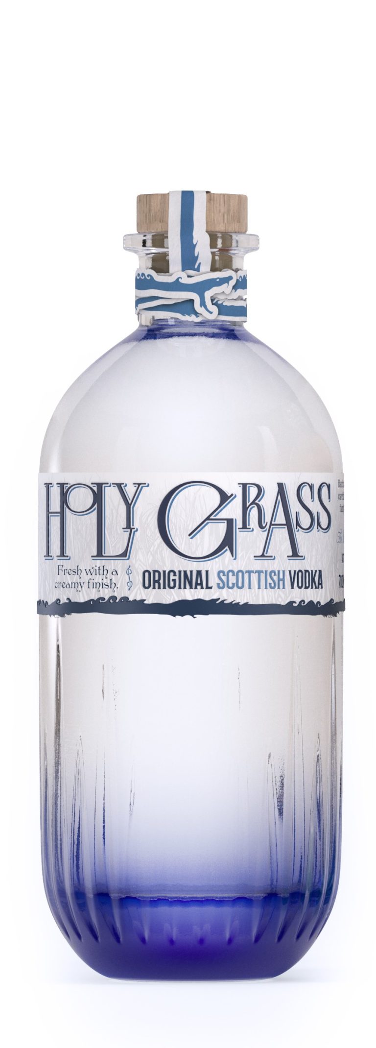 Dunnet Bay Distillery launches new bottle, packaging for Holy Grass Vodka