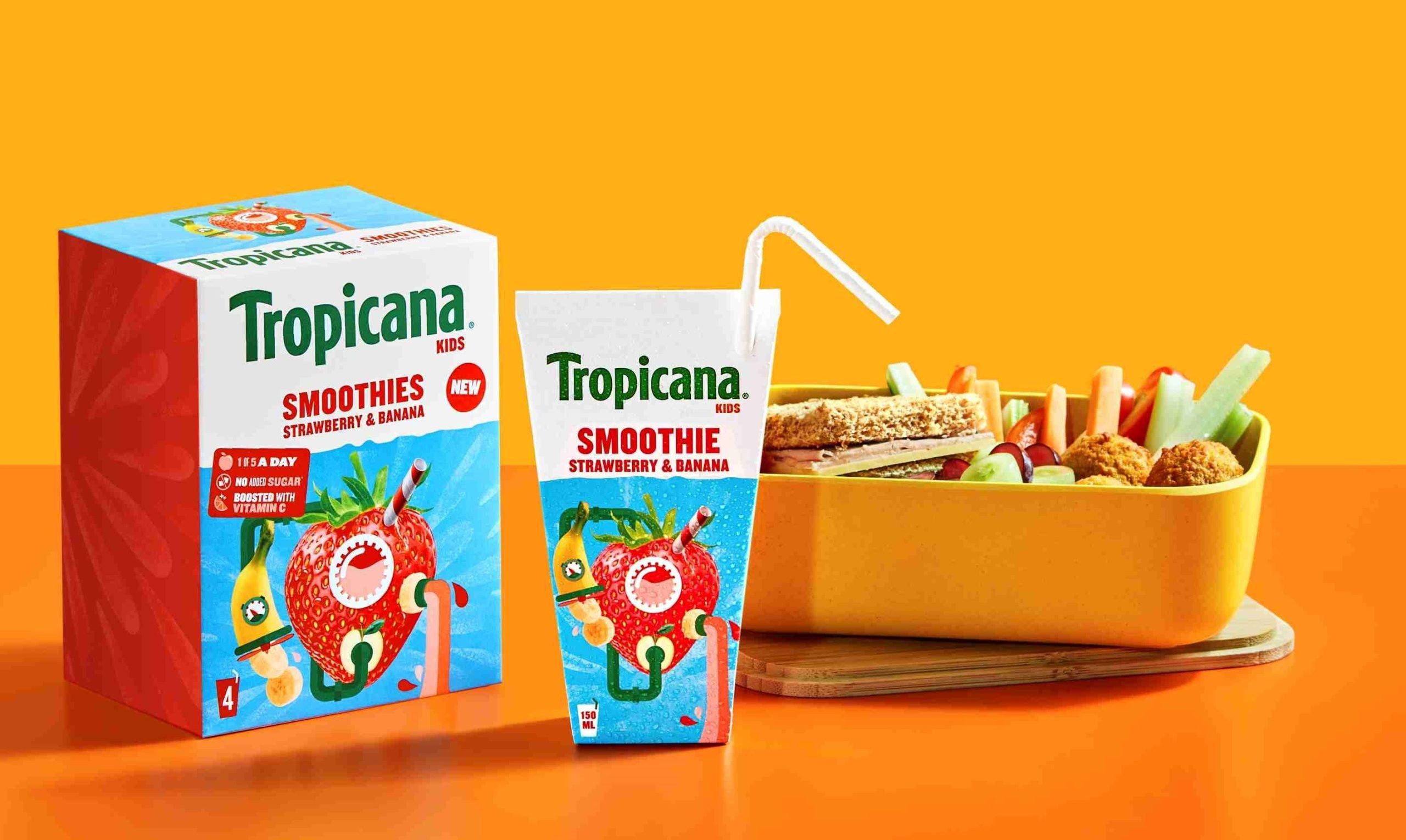 Tropicana expands range with new Tropicana Kids Smoothies