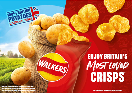 Walkers launches new campaign championing taste credentials of ‘the humble British potato’