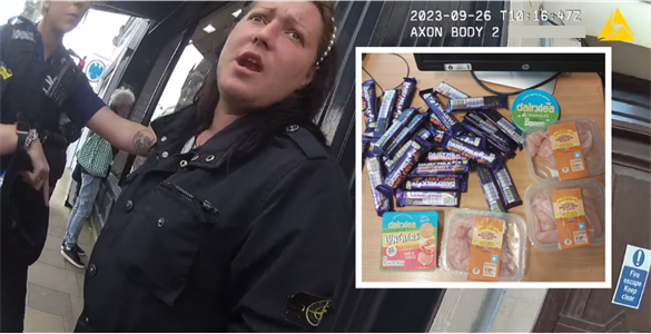 Repeat shoplifter sent to jail after being caught with 28 chocolate bars