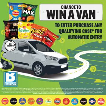 Walkers, Bestway offer retailers another chance to win a van