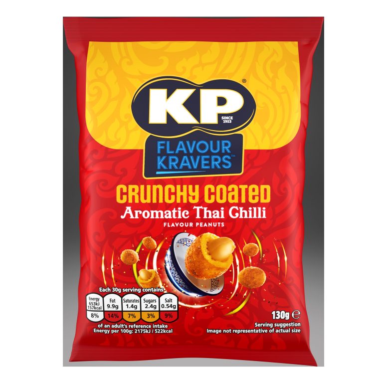 KP Snacks launches two new crunchy-coated KP Flavour Kravers variants