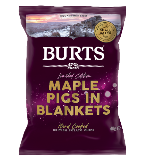 Burts’ Maple Pigs in Blankets potato chips to return for Christmas 2023