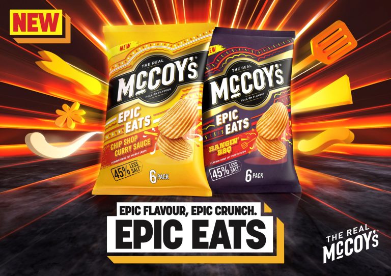KP Snacks launches ‘epic’ McCoy’s £1m media campaign
