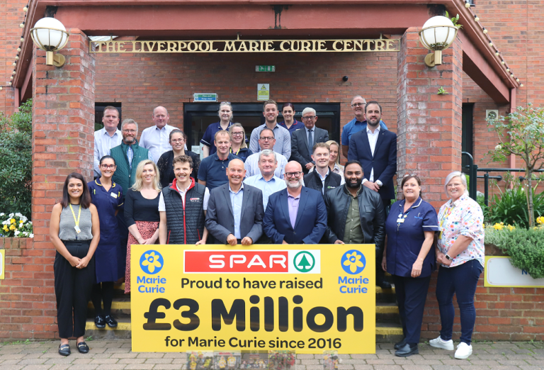 SPAR UK raises £3m for Marie Curie