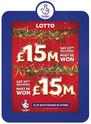 ’Tis the season of National Lottery with festive draws and ’12 Pays Of Christmas’