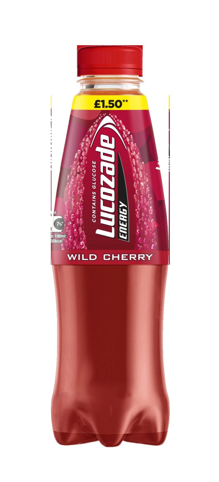 Lucozade Energy moves 380ml single SKUs to 500ml, including new PMP