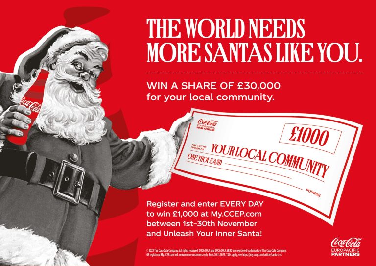 ‘The World Needs More Santas Like You’: CCEP £30k Christmas community giveaway