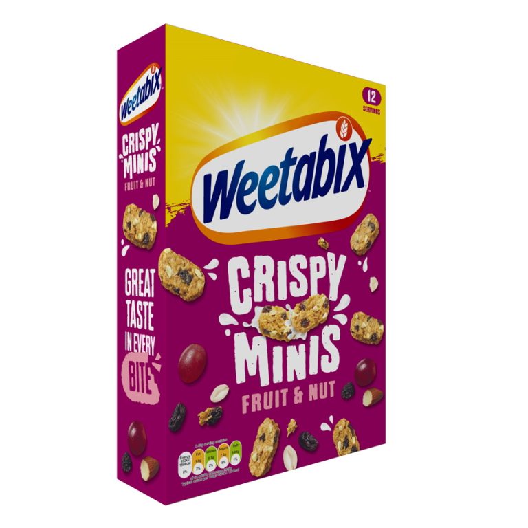 New-look Weetabix Crispy Minis appear on TV