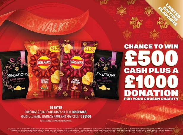 Walkers and Bestway’s new Christmas promotion to give back to retailers