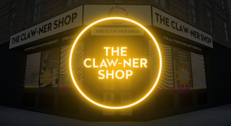 White Claw launches ‘The Claw-Ner Shop’ – UK’s first dedicated house-party corner shop