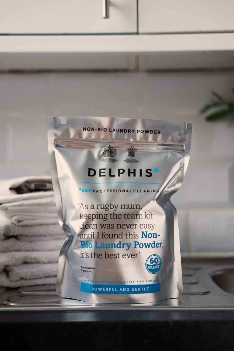 Delphis Eco launches laundry ‘power’ powder