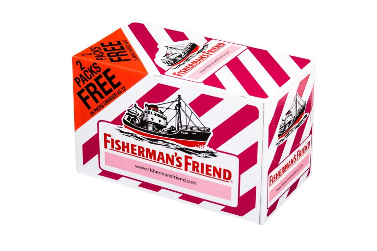 Fisherman’s Friend promotional cases now available in cash and carry depots
