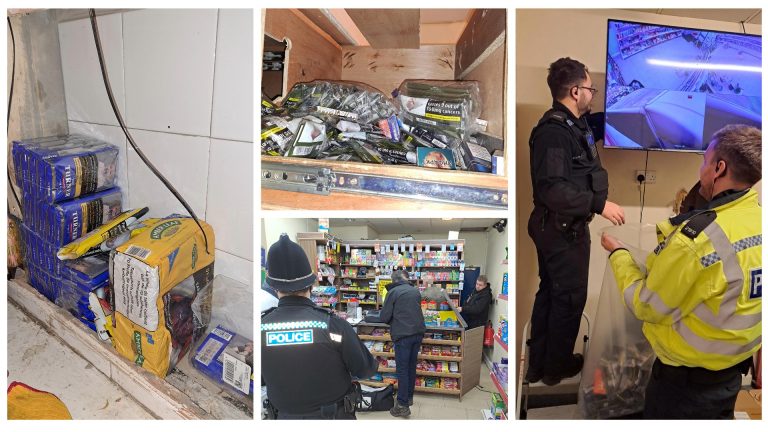 Counterfeit cigarettes, illegal vapes worth £7,000 seized in Redditch 