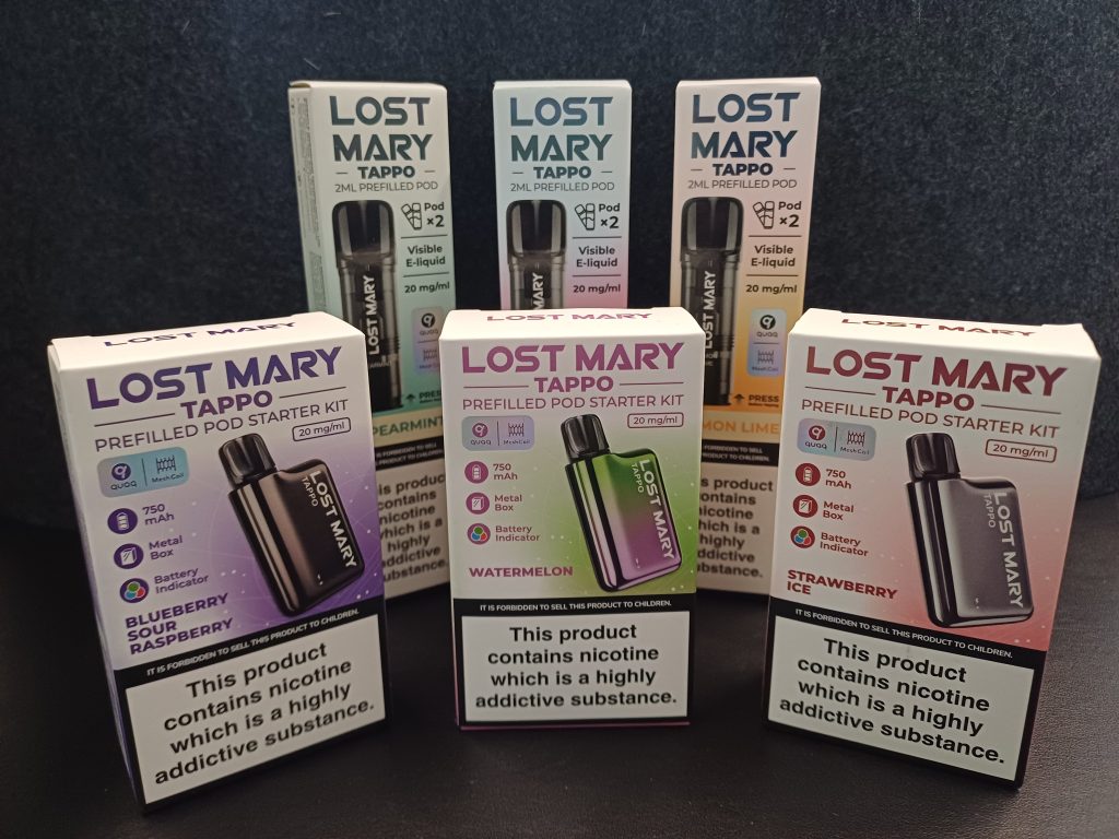 Lost Mary debuts flagship vape pod system, Tappo