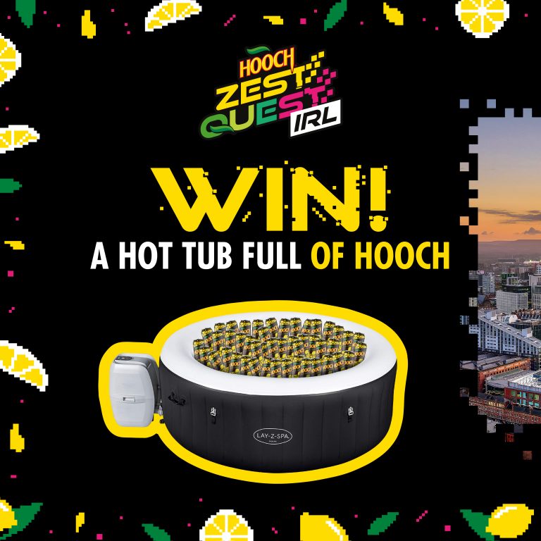 Hot tub of Hooch to be won in Manchester treasure hunt