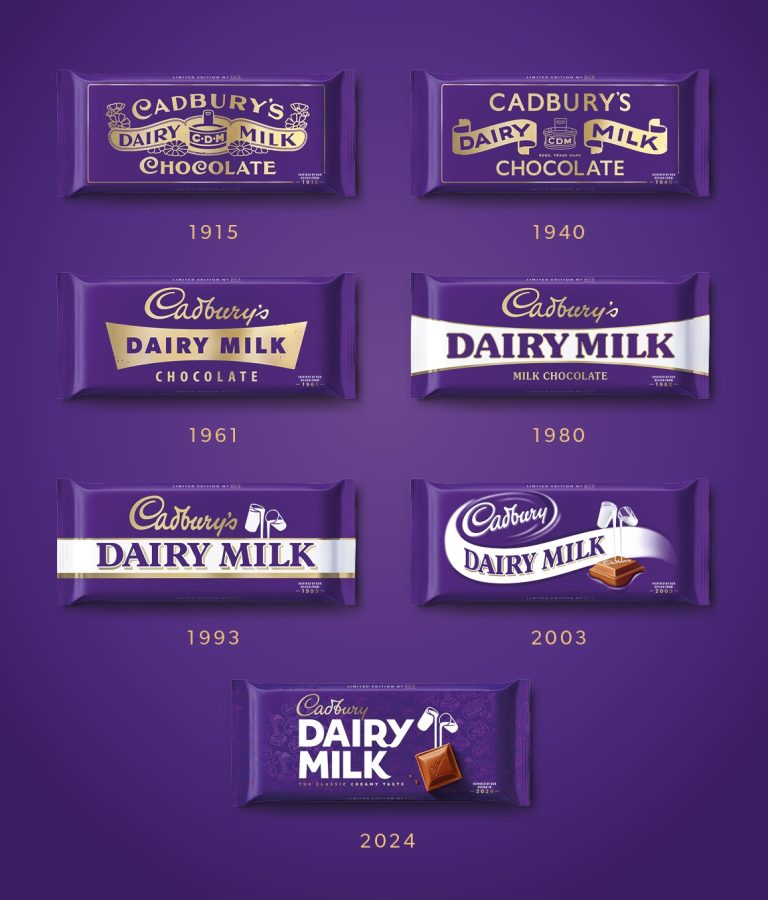 Cadbury brings back retro Cadbury Dairy Milk packaging to celebrate 200th year