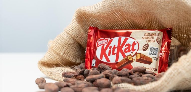 Nestlé launches KitKat using cocoa from its income accelerator