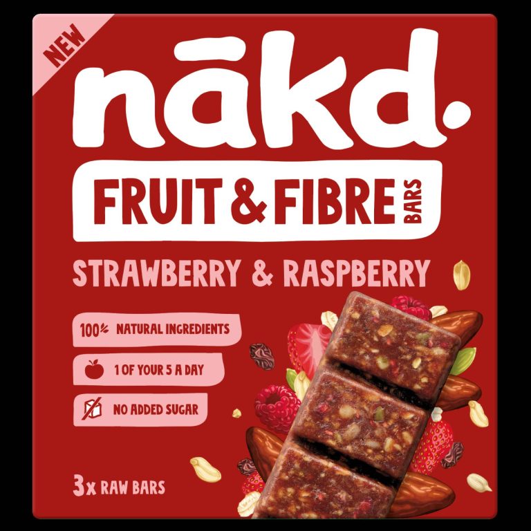 nākd. unveils Fruit & Fibre bars for functional snacking