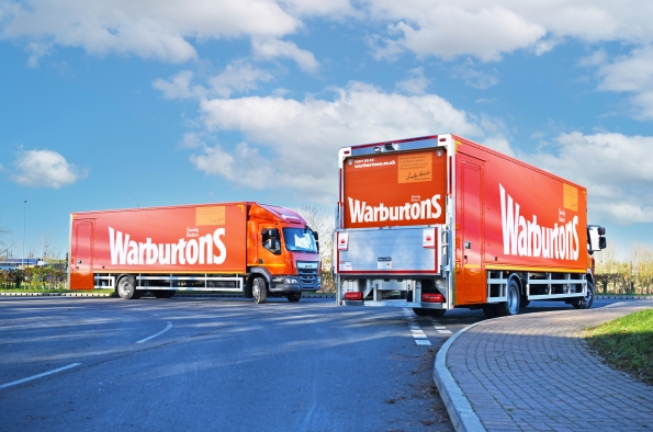 Warburtons adds 38 box van trucks to its fleet