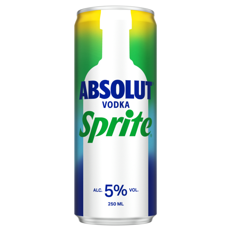 Absolut Vodka & Sprite ready-to-drink cocktail launches in Britain