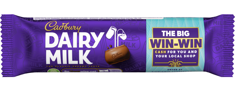 Big Win-Win is back! Return of huge £200,000 Cadbury promotion