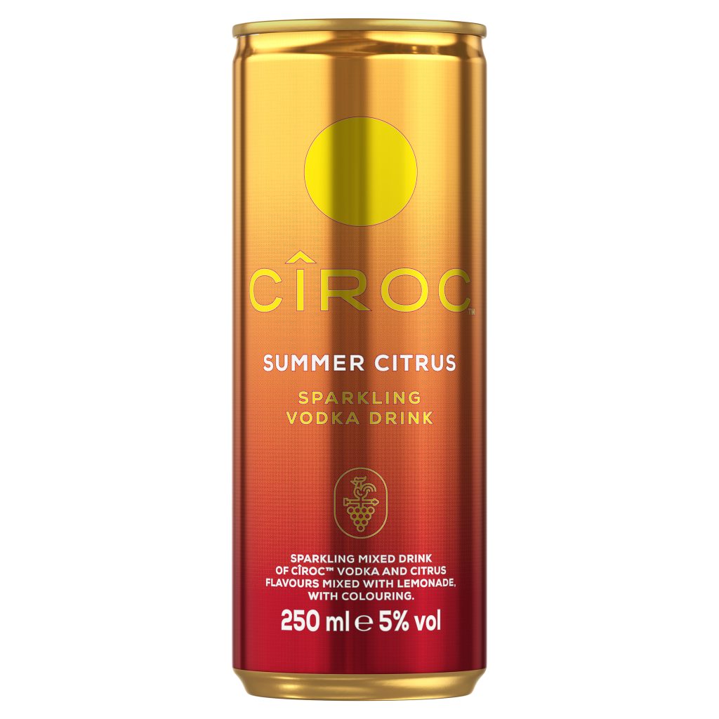 Cîroc enters RTD category with two flavour favourites 