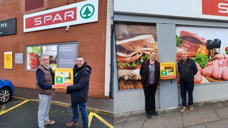 Southport Saviours teams up with SPAR to improve defibrillator access
