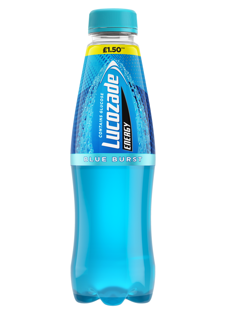 Blucozade: Lucozade launches three sub-brands in blue flavours