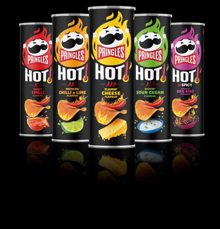 Pringles replaces Sizzl’N with new spicy range