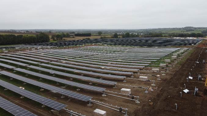 Three quarters of Britvic’s electricity needs now met by Northamptonshire solar farm