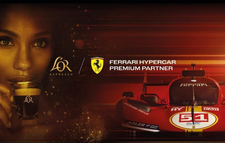 L’OR Espresso enters into global partnership with Ferrari