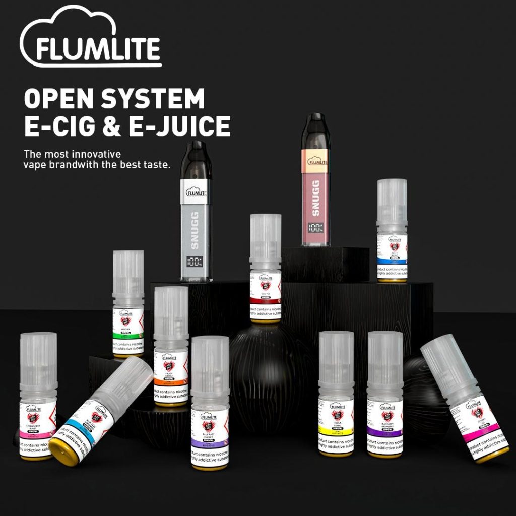 Flumlite unveils new vape pen Snugg and Nic Salts e-liquid