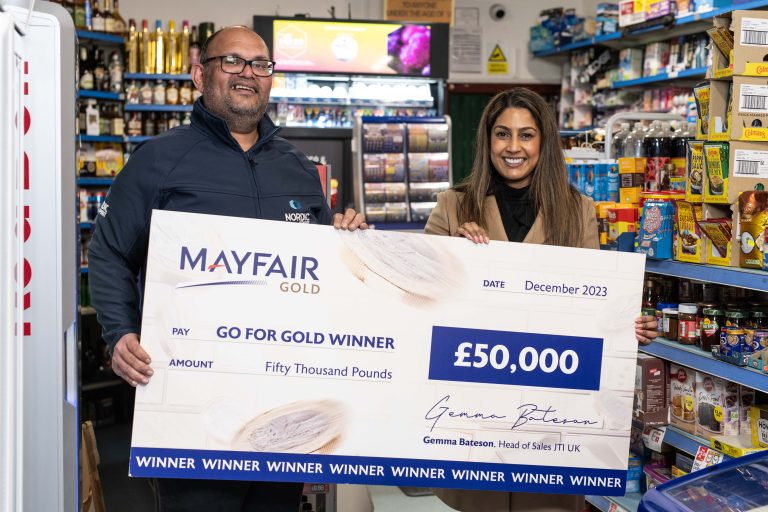 JTI rewards retailers with £250k prize pot