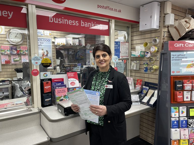 Renewed DVLA contract helps post offices to continue offer vital services