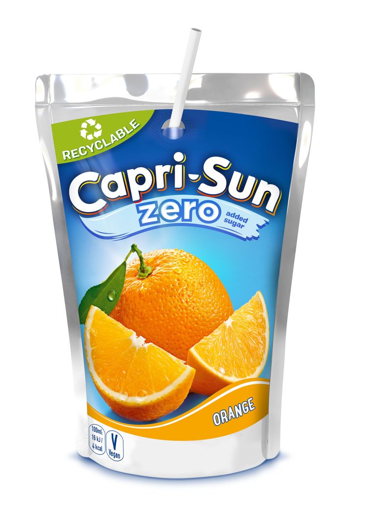 Capri-Sun launches first ever recyclable pouch