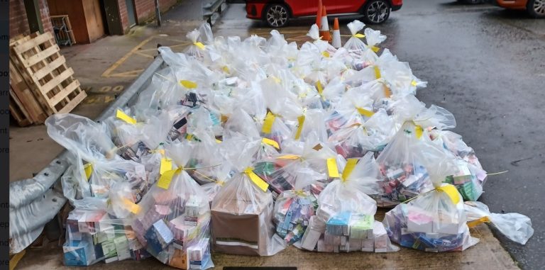 12,000 illegal disposable vapes seized in Bolton