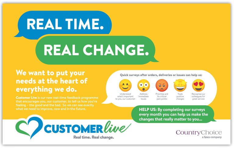 Country Choice launches “Customer Live” customer engagement drive
