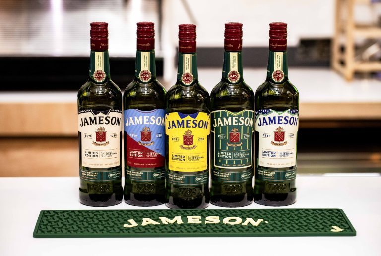 Jameson, Classic Football Shirts collaborate on new bottle line-up