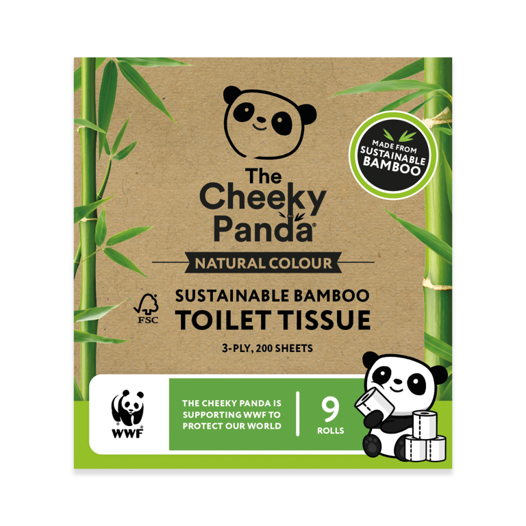 The Cheeky Panda launches new Natural Colour Bamboo Toilet Tissue