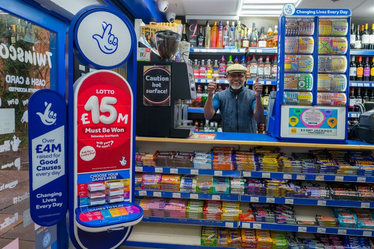 Allwyn starts trialling new National Lottery permanent POS rollout