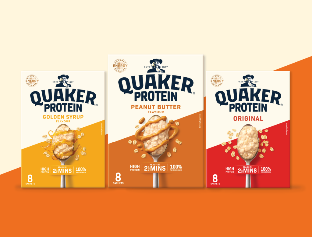 Quaker ups protein offering with new flavour, pack design